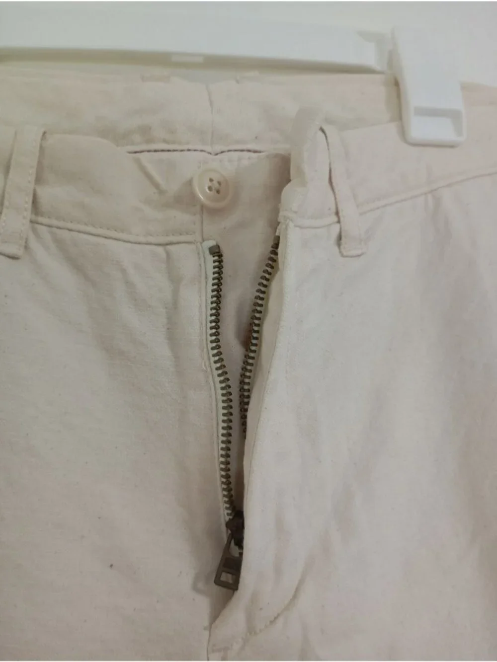 J. Crew Mens 484 Beige 100% Cotton Chino Pants Size S